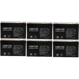 Lead Acid Batteries (6V; 12 Ah; .187 Tab Terminals; Ub6120) (Batteries 