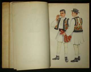 BOOK Romania Folk Dance costume music choreography art  