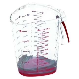 Leifheit Plastic Measuring Cup   Red/ Clear.Opens in a new window