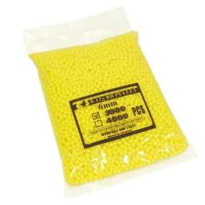  3000 Yellow Airsoft Pellets