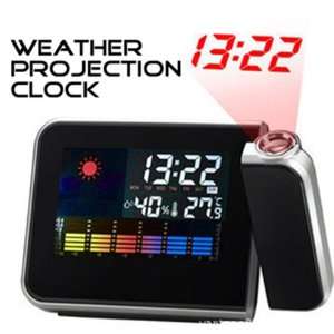  Multi Function Digital Weather Projection Wake Up Alarm Clock 