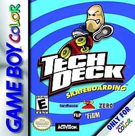   Deck Skateboarding Nintendo Game Boy Color, 2001 047875800496  