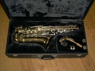 Beautiful King Alto Sax Saxophone Band EC Made In USA  