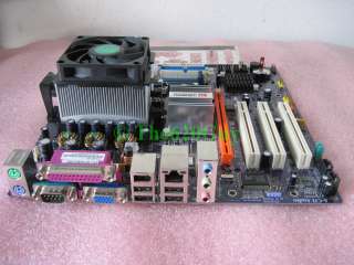 ECS RS482 M Socket 939 Motherboard +AMD Athlon 64 3700+  
