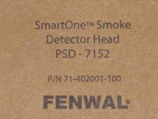 FENWAL PHOTOELECTRIC SMOKE DETECTOR HEAD PSD 7152 NIB  