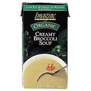 Imagine Organic Soup, Creamy Broccoli, 16 oz Aseptic Cartons, 12 ct 