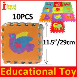 kid toys animal EVA Foam jigsaw puzzle mat educational toys  