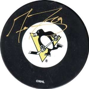 Marc Andre Fleury Pittsburgh Penguins Autographed Hockey Puck