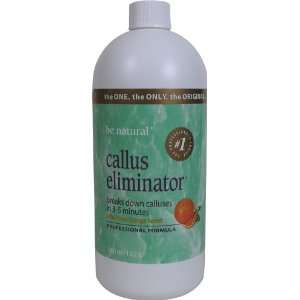 Be Natural Callus Eliminator Foot Treatment 34oz Orange 