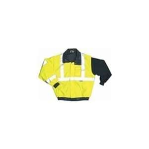  Hi Viz Bomber Jacket   ANSI class 3