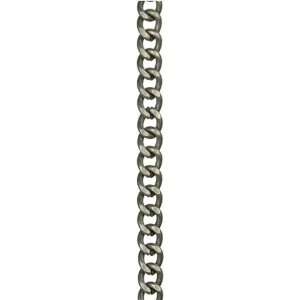  5ft Link Chain   9mm Links   Antique Silver Arts, Crafts 
