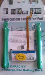 Battery for Apple iPod Video/Classic 5th 6th Gen 30gb 60gb NIP  