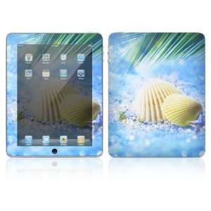  Apple iPad 1st Gen Skin Decal Sticker   Summer Shell 