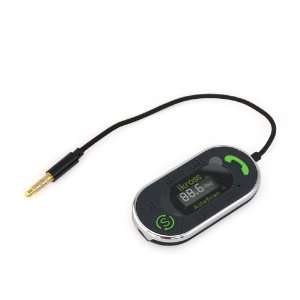 5mm LED FM Radio Transmitter with Auto Scan Car Kit For for Apple Ipod 