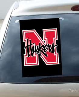 Nebraska Cornhuskers 15 x 10 1/2 Embroidered(Sewn) Team Garden 