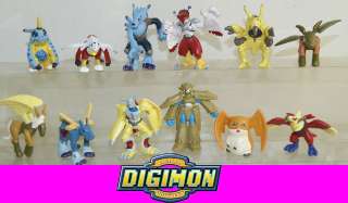 Lot 24 Digimon Figures MAGNAMON SERAPHYMON ARMADILLOMON DIGMON 