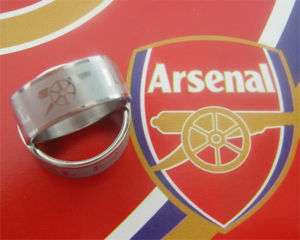 Arsenal FC Logo Soccer Football Ring/Necklace Pendant  