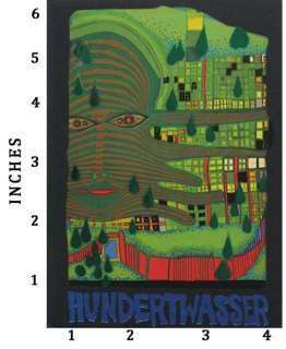 HUNDERTWASSER Hundertwasser 10 Oct 1973 Aberbach,Art Dealer 