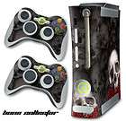 SKIN DECAL STICKER COVER FITS ORIGINAL XBOX 360 SYSTEM + CONTROLLERS 