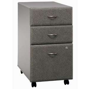   Vertical Wood File Storage Cabinet in Beech and Gray
