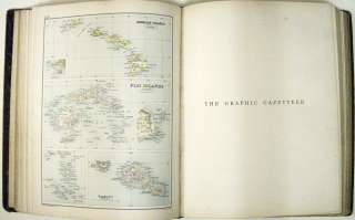   Bartholomew THE GRAPHIC ATLAS & GAZETTEER OF THE WORLD 128 Maps  