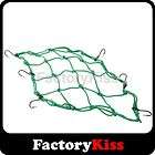 Motorcycle Car Cargo 6 Hooks Hold Down Net Bungee Green
