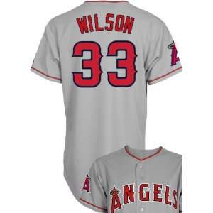   Authentic MLB Jerseys C. J. Wilson GREY Cool Base Jersey Size 54
