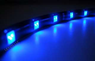 LED BLUE 2X 12 STRIP INTERIOR LIGHTS 5050 12SMD h#b5  