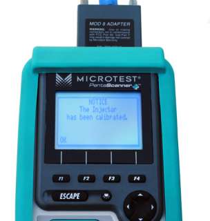 MICROTEST PENTASCANNER 350Mhz CAT5 CABLE TESTER & 2 WAY INJECTOR 