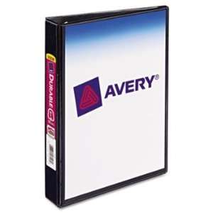  Avery Durable Vinyl EZ Turn Ring View Binder, 8 1/2 x 5 1 
