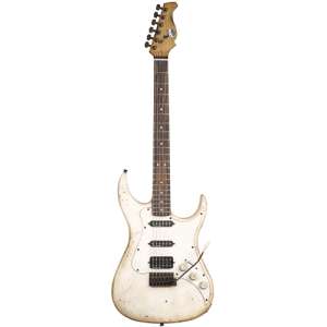 NEW WHITE AXL BADWATER SRO AS820 STRAT ELECTRIC GUITAR  