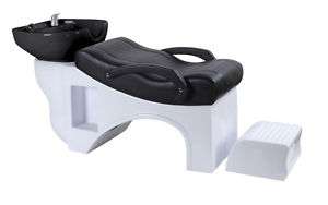 New Shampoo Bed Backwash Chair Barber Bowl Salon Spa Beauty W2B 