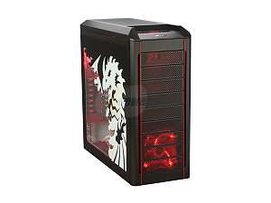     LIAN LI ARMORSUIT PC P50R Red Aluminum ATX Mid Tower Computer Case
