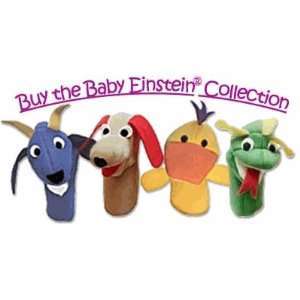  Baby Einstein Puppet Set of (4) Four Puppets Toys & Games