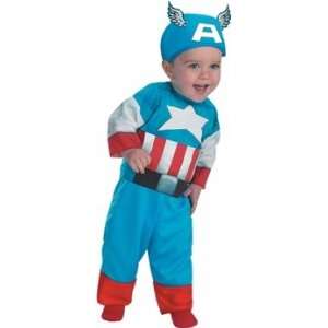   Captain America Super Hero Baby Costume (12 18 Months) Toys & Games