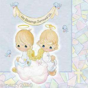 PRECIOUS MOMENTS BABY shower Religious ~ CAKE NAPKINS 726528139823 