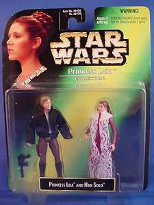   PRINCESS LEIA COLLECTION LEIA AND HAN SOLO FIGURE 2 PACK .01  