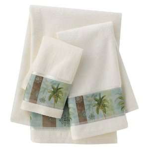 Bacova Palm Collage Bath Towels