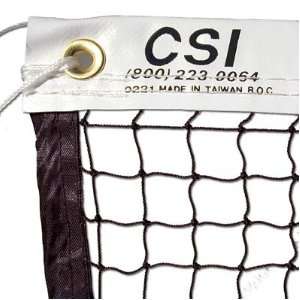 Knotted 21 ft Badminton Tournament Net w/Steel Cable  