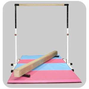   Horizontal Bar   8ft Tan Balance Beam   8ft Gymnastics Folding Mat