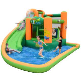 Endless Fun 11 in 1 Wet and Dry Bouncer with Slide and Pool/Ball Pit
