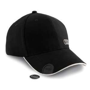  Audi Logo Black Golf Hat with Ball Marker Automotive