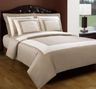 10 PC Queen Beige/Ivory Hotel Quality Bed In A Bag  