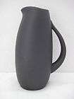 Pottery Barn ELLIPSE 56 oz BLACK Modern Pitcher