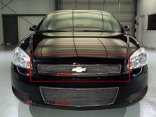Billet Grille Insert 06   09 Chevy Impala SS Front Grill Upper 