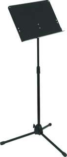   heavy duty folding music stand black item 451035 001 condition new