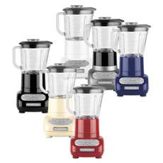 KitchenAid Powerful 0.9 HP Blender 48 Oz GLASS PITCHER DIECAST METAL 