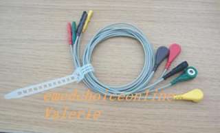 lead wire for 3 channel Holter recorder  