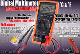 VC99 Digital Multimeter Thermometer Resistance Fluke 17B AC DC °C °F 