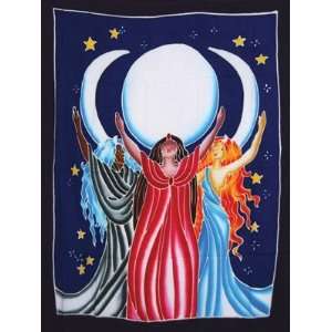  Banners Triple Moon Goddess Banner 